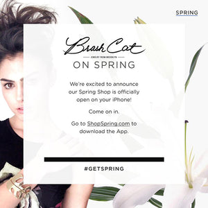 Brash Cat Is On Spring. Officially. Come visit. #GetSpring